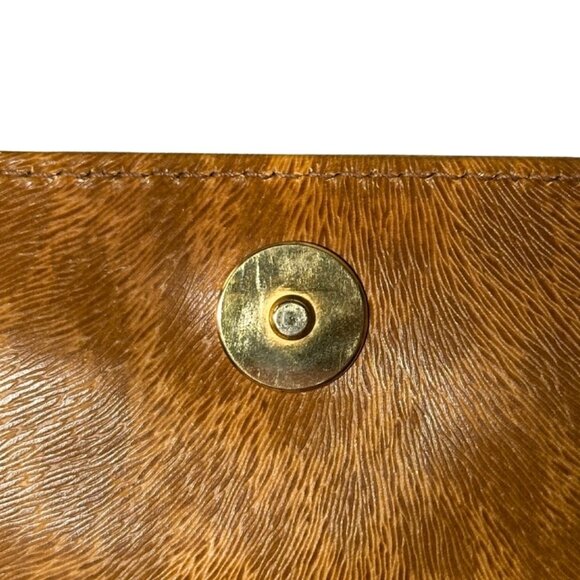 Vintage Escada Leopard Print Structured Briefcase - Picture 7 of 11
